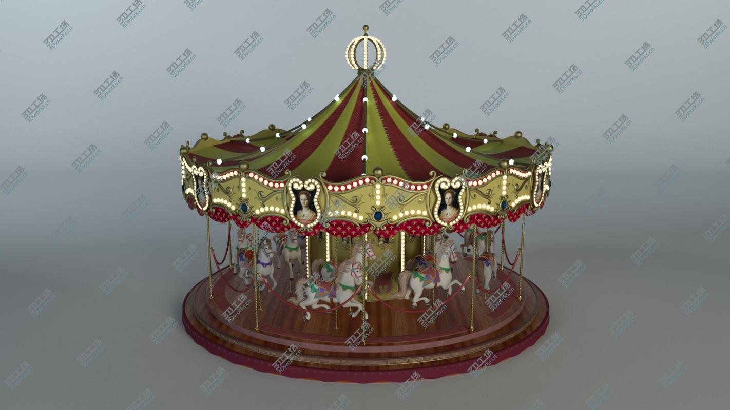 images/goods_img/202105071/Merry Go Round Carousel 3D/1.jpg